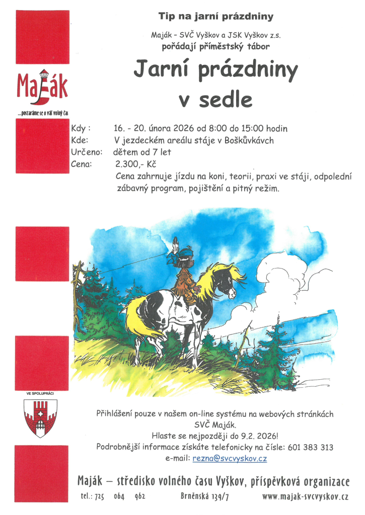 PT Jarní prázdniny v sedle