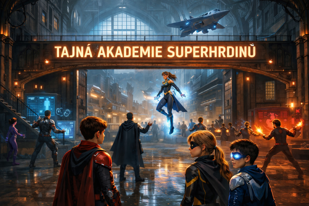 PT Rousínov VI.- Tajná akademie superhrdinů