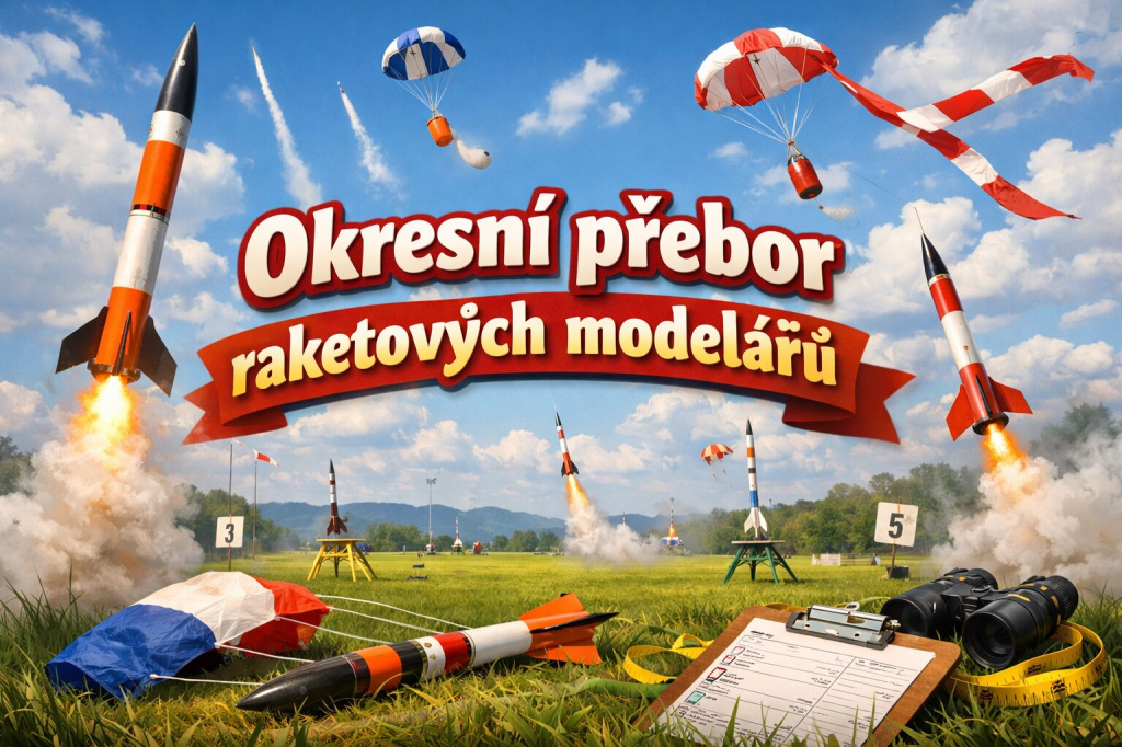 Okresní přebor raketových modelářů ve Vyškově 2026 