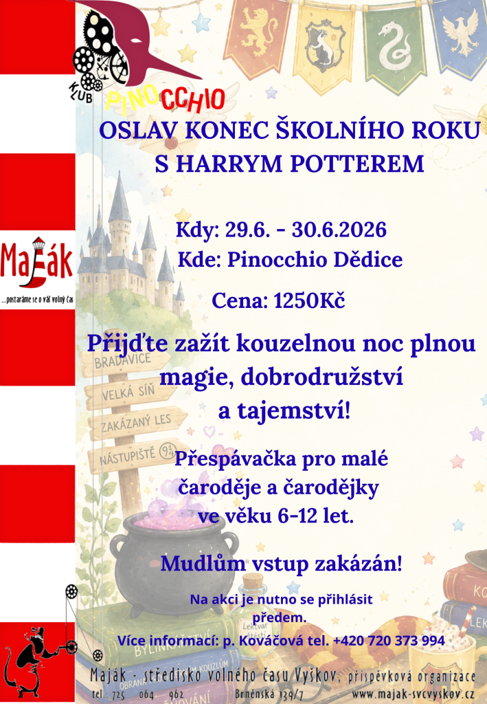PT Oslav konec školního roku s Harrym Potterem