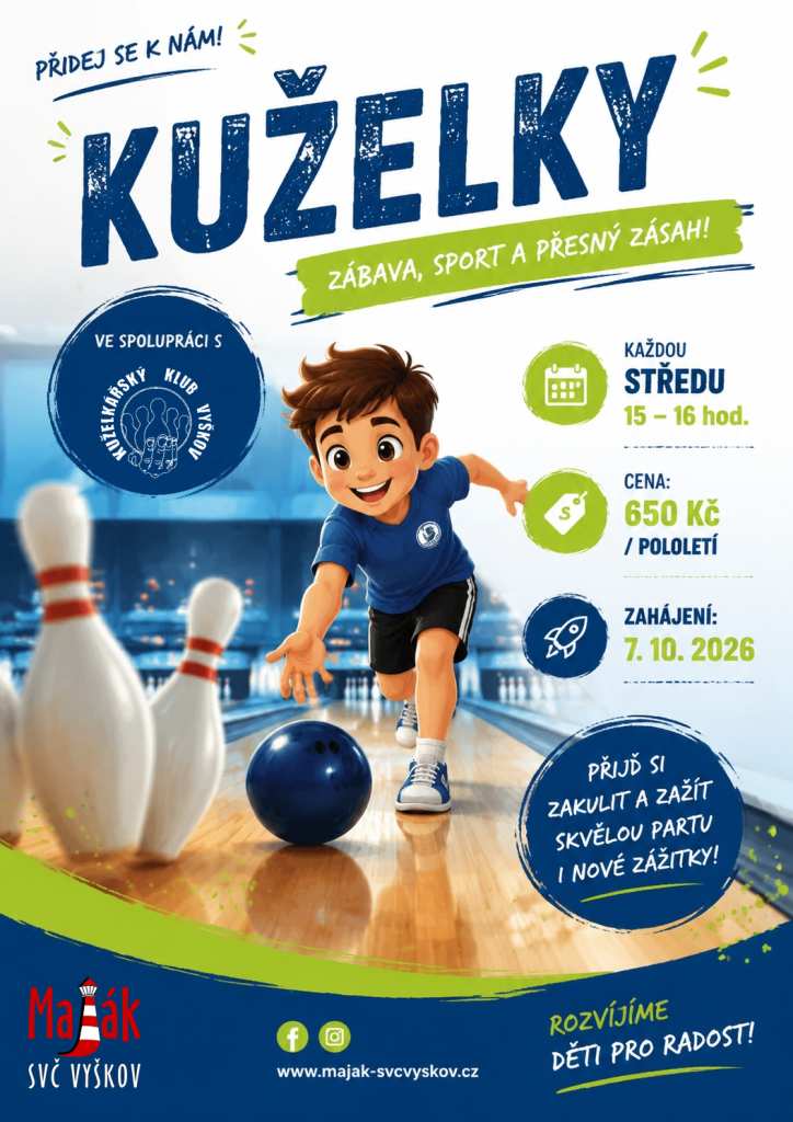 plakátek kroužku kuželek