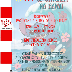 Jedeme se STITCHEM na Hawaj