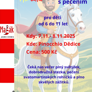 Svatomartinská nocovačka s pečením