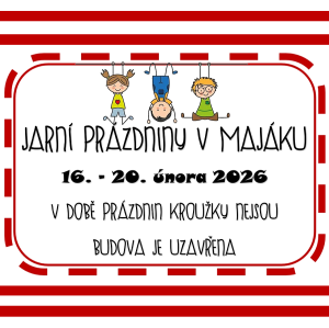 JARNÍ PRÁZDNINY V MAJÁKU