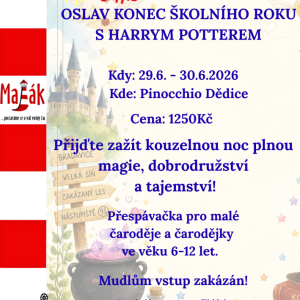 PT Oslav konec školního roku s Harrym Potterem