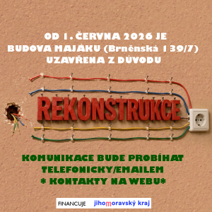 BUDOVA UZAVŘENA-REKONSTRUKCE