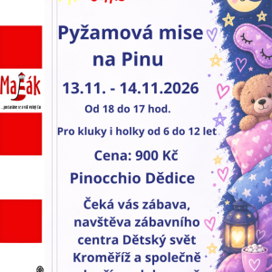 Pyžamová mise na PINU:)